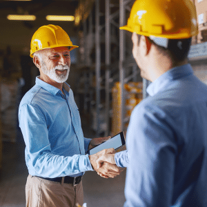 Two construction contractors talk about pricing.